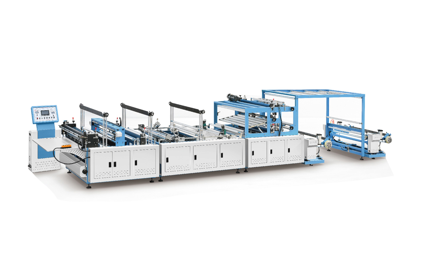 ZXL-1300雙放料無紡布制袋機(jī)(香蕉套袋、衛(wèi)浴潔具套袋、沙發(fā)套袋)